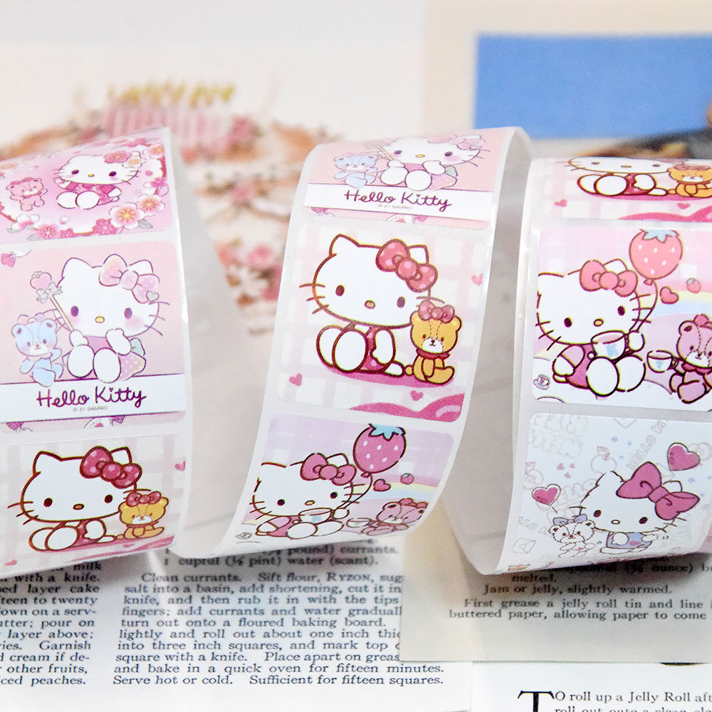 Cuộn Sticker Kitty Vuông RC2807