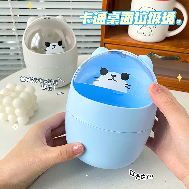 Thùng Rác Để Bàn Gấu RC3935