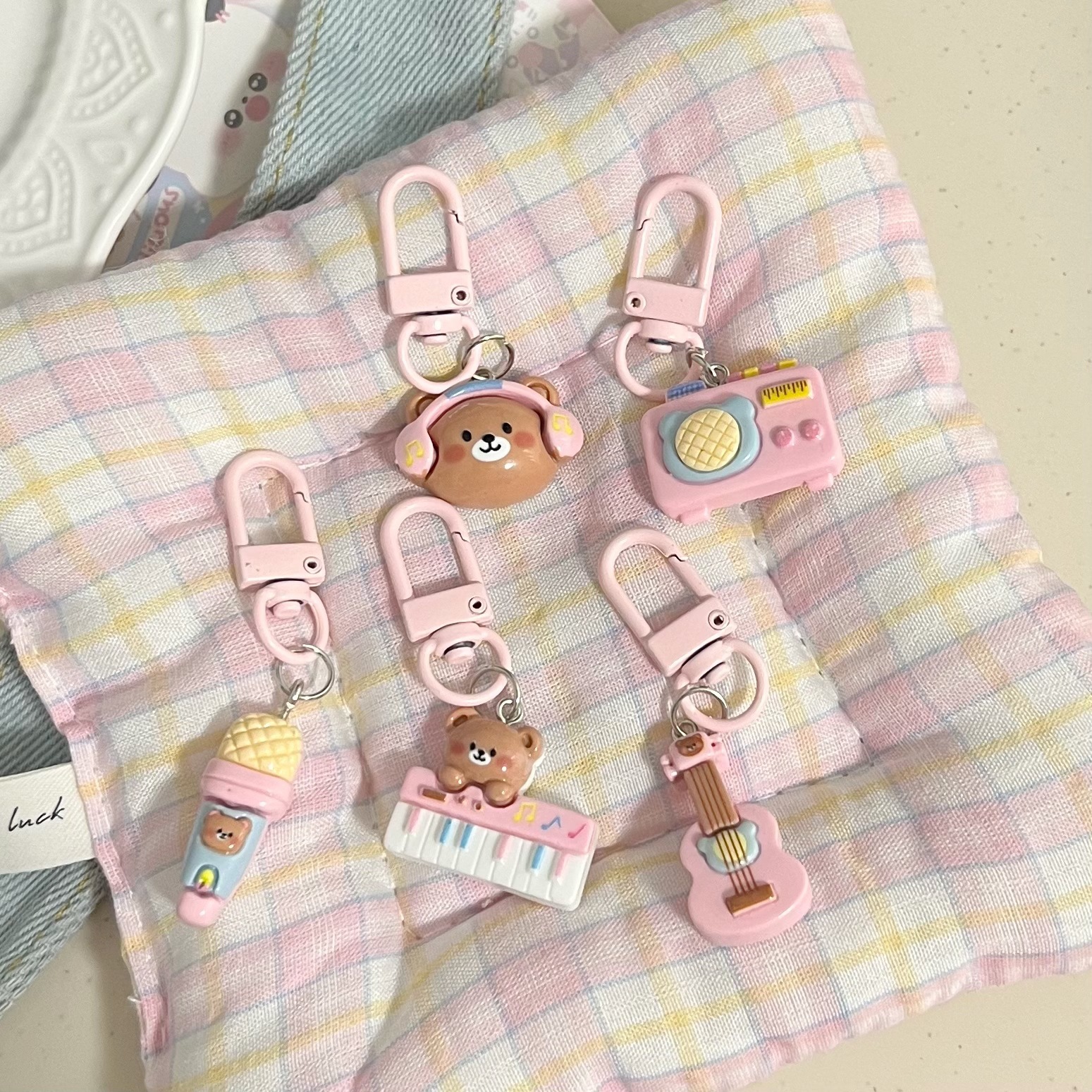 Móc Treo Gấu Hồng RC3416