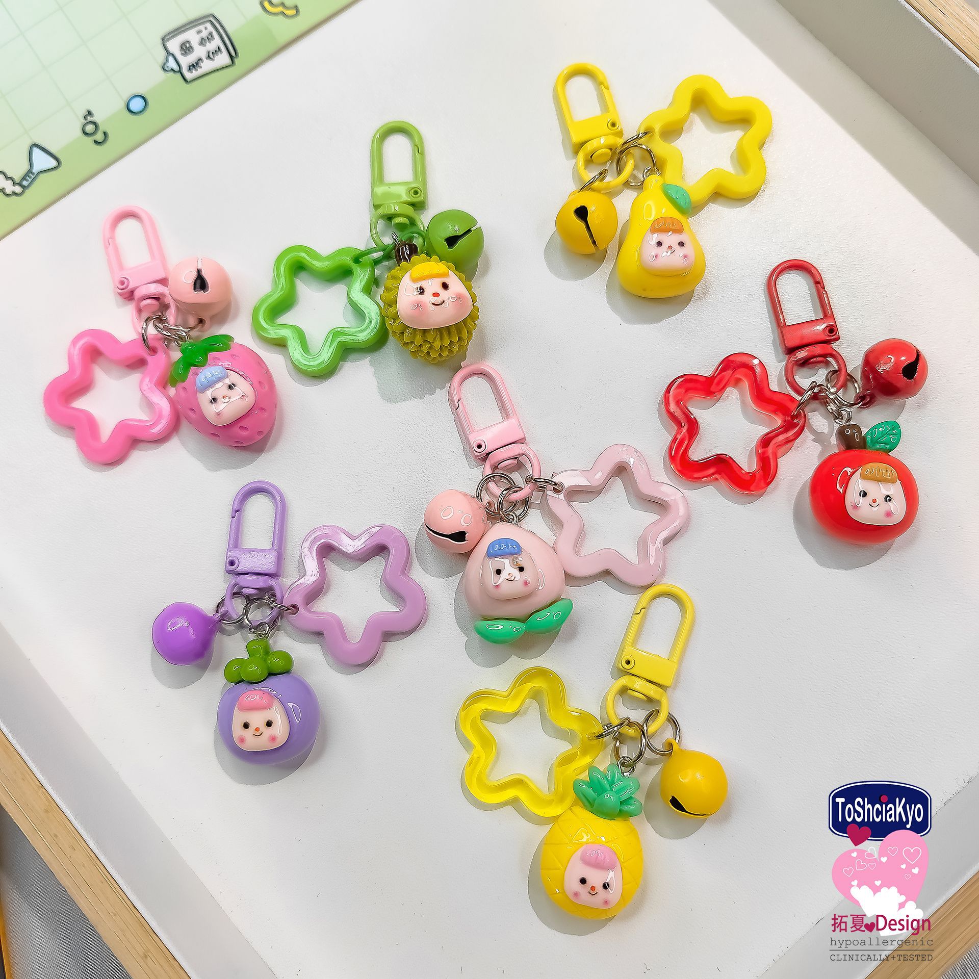 Móc Treo Bé Trái Cây Chuông RC3414