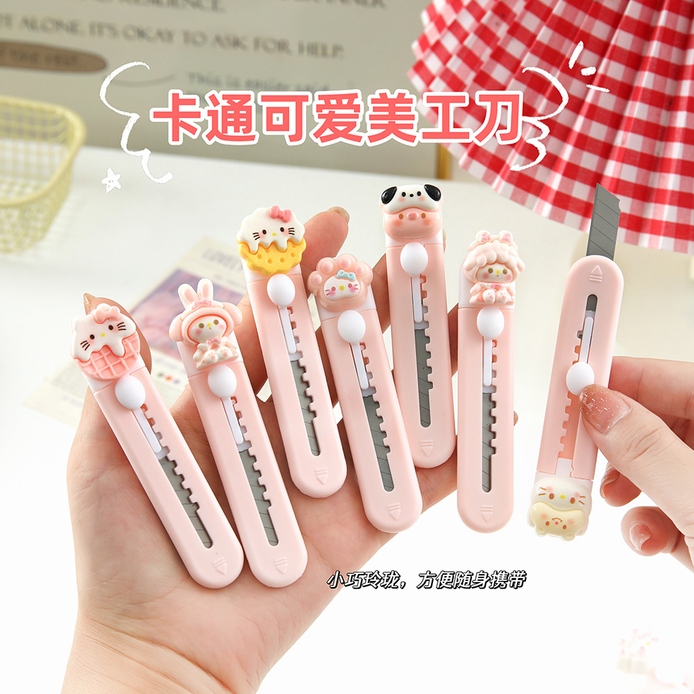 Set 10 Dao Rọc Giấy Hoạt Hình RC526