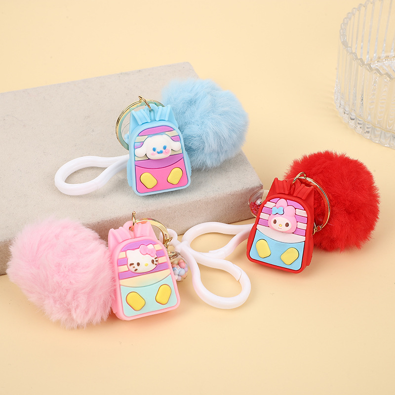 Móc Khóa Cục Bông Balo RC2685