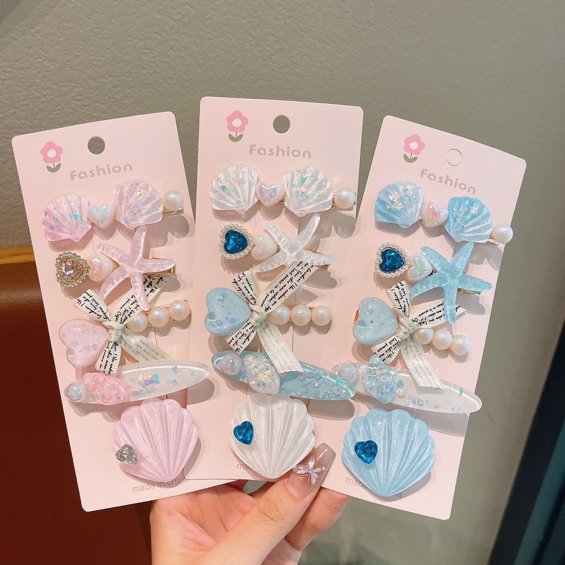 Set Kẹp Mái Vỏ Sò