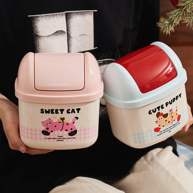 Thùng Rác Để Bàn Chó Mèo RC2623