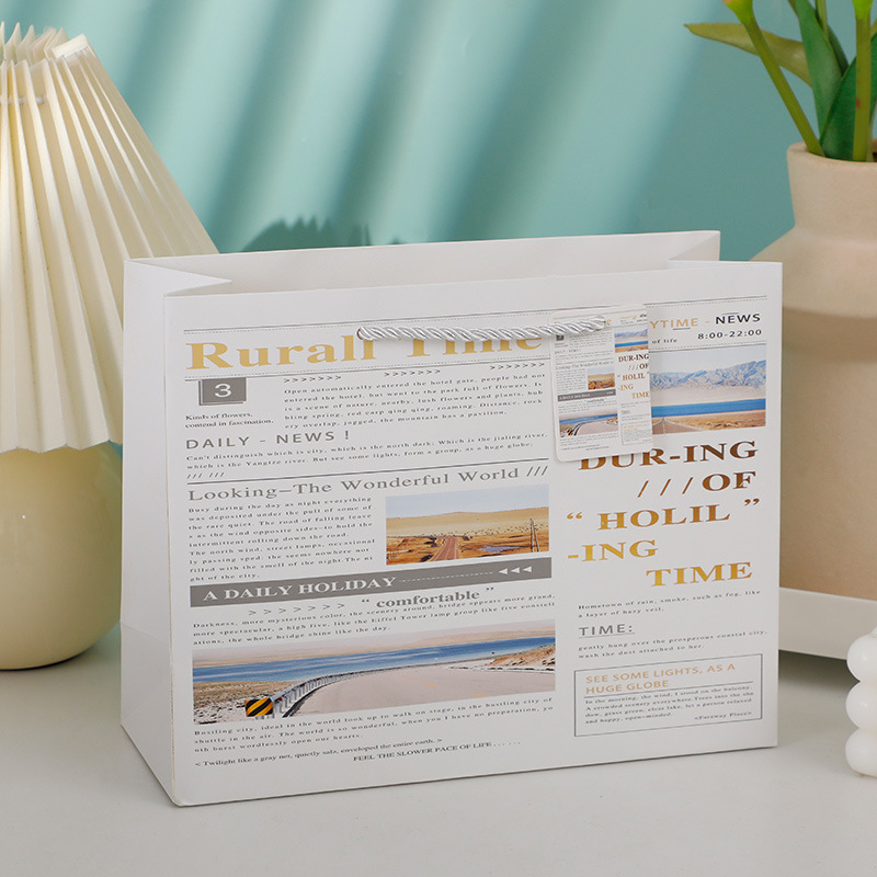 Túi Quà Phong Cảnh 24.5*9.5*20cm RC871