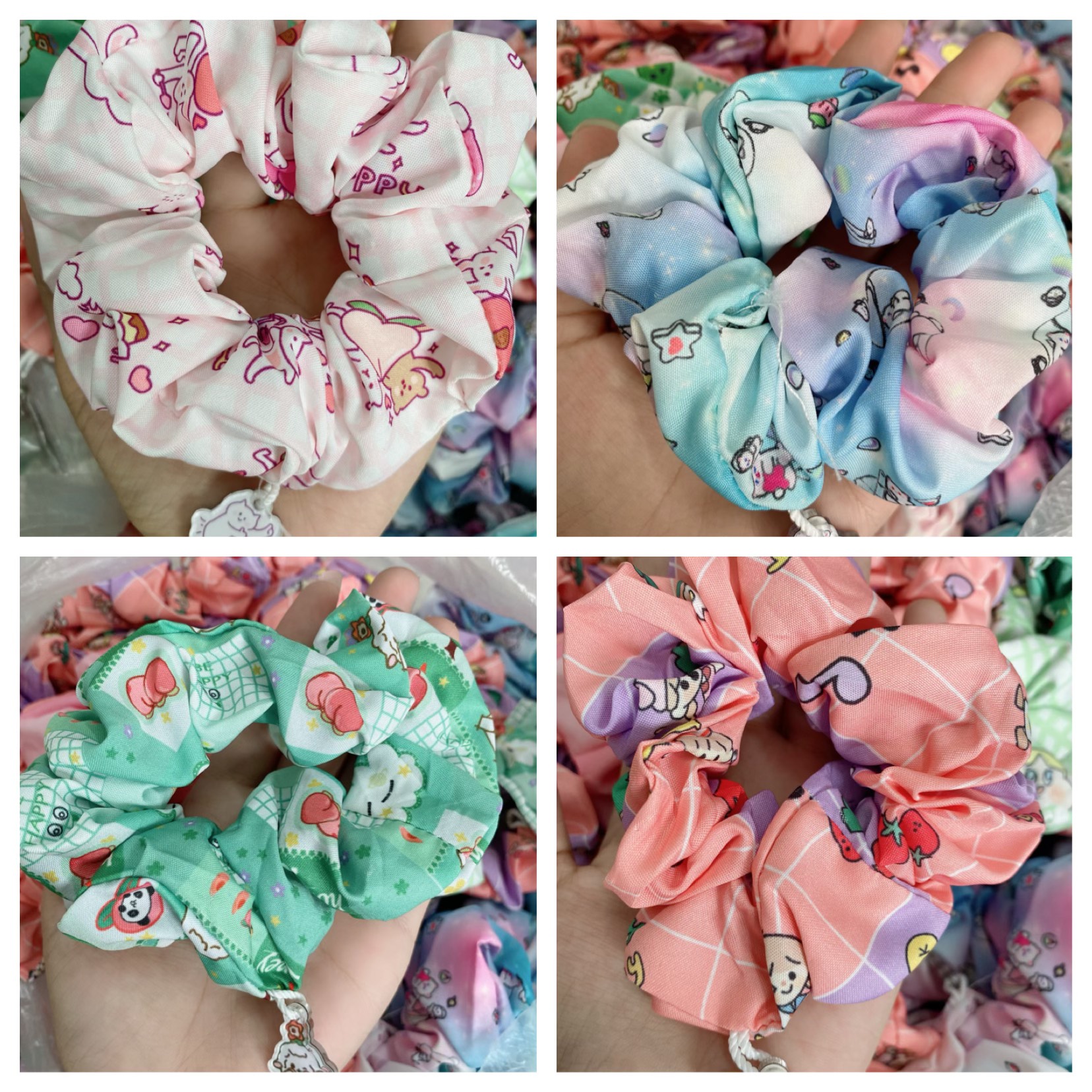 Scrunchies Mẫu In ND01609