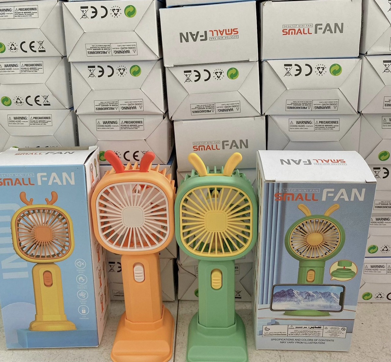 Quạt Sạc Tai Thỏ ND01697