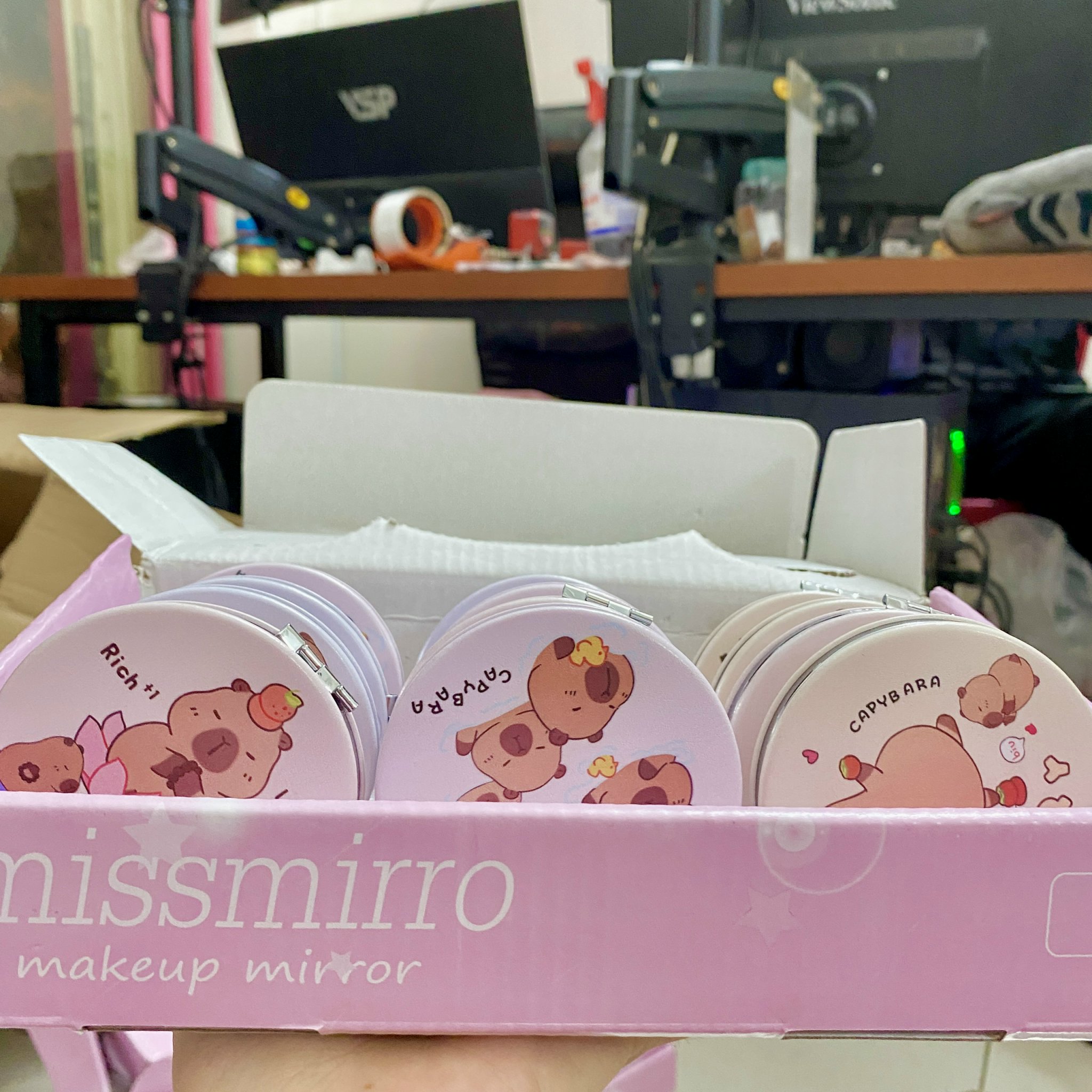 Hộp 12 Gương Gập Capy & Loopy ND0214