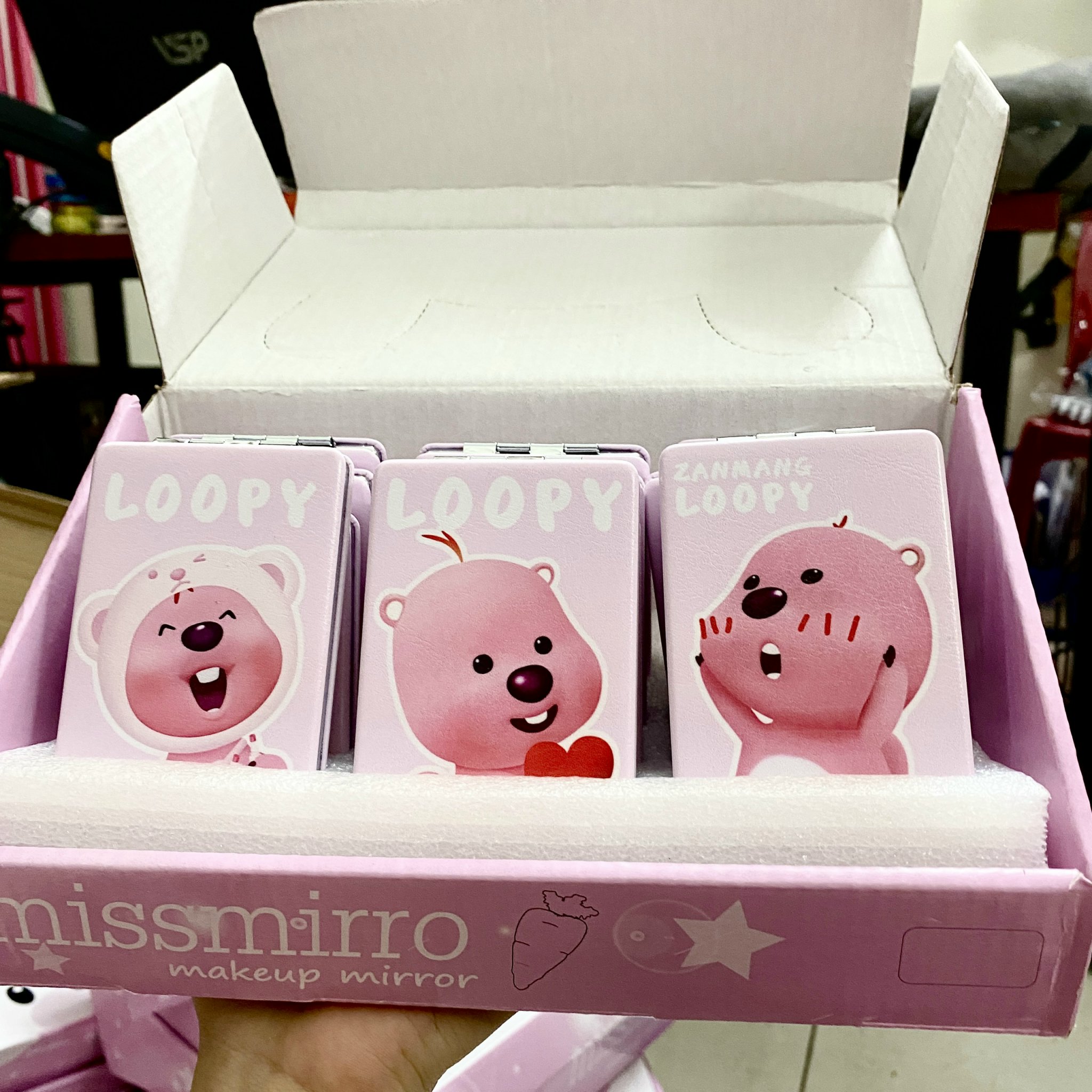 Hộp 12 Gương Gập Capy & Loopy ND0214