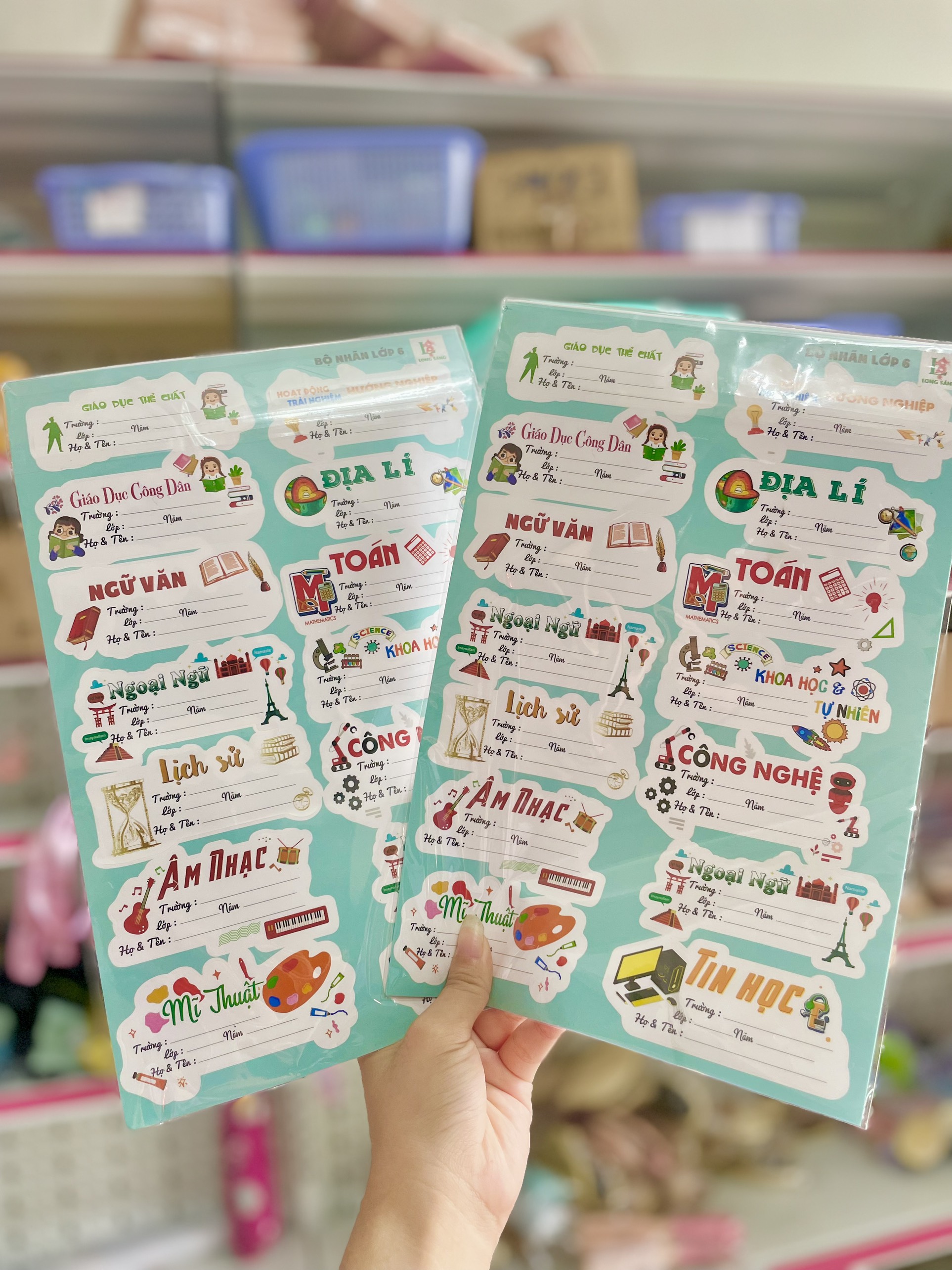 Nhãn 14 Môn Học ND33