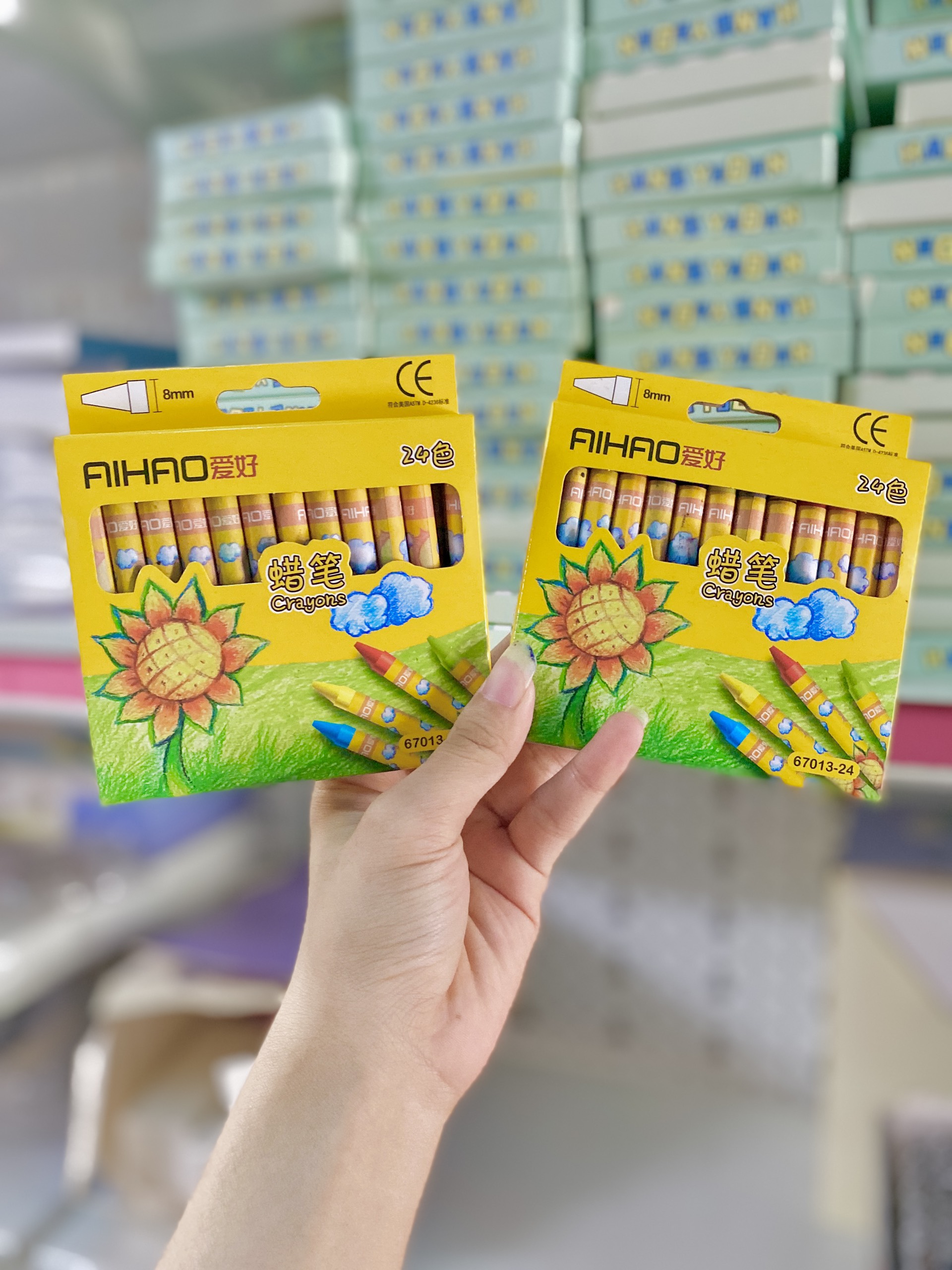 Hộp 24 Màu Sáp RC0322