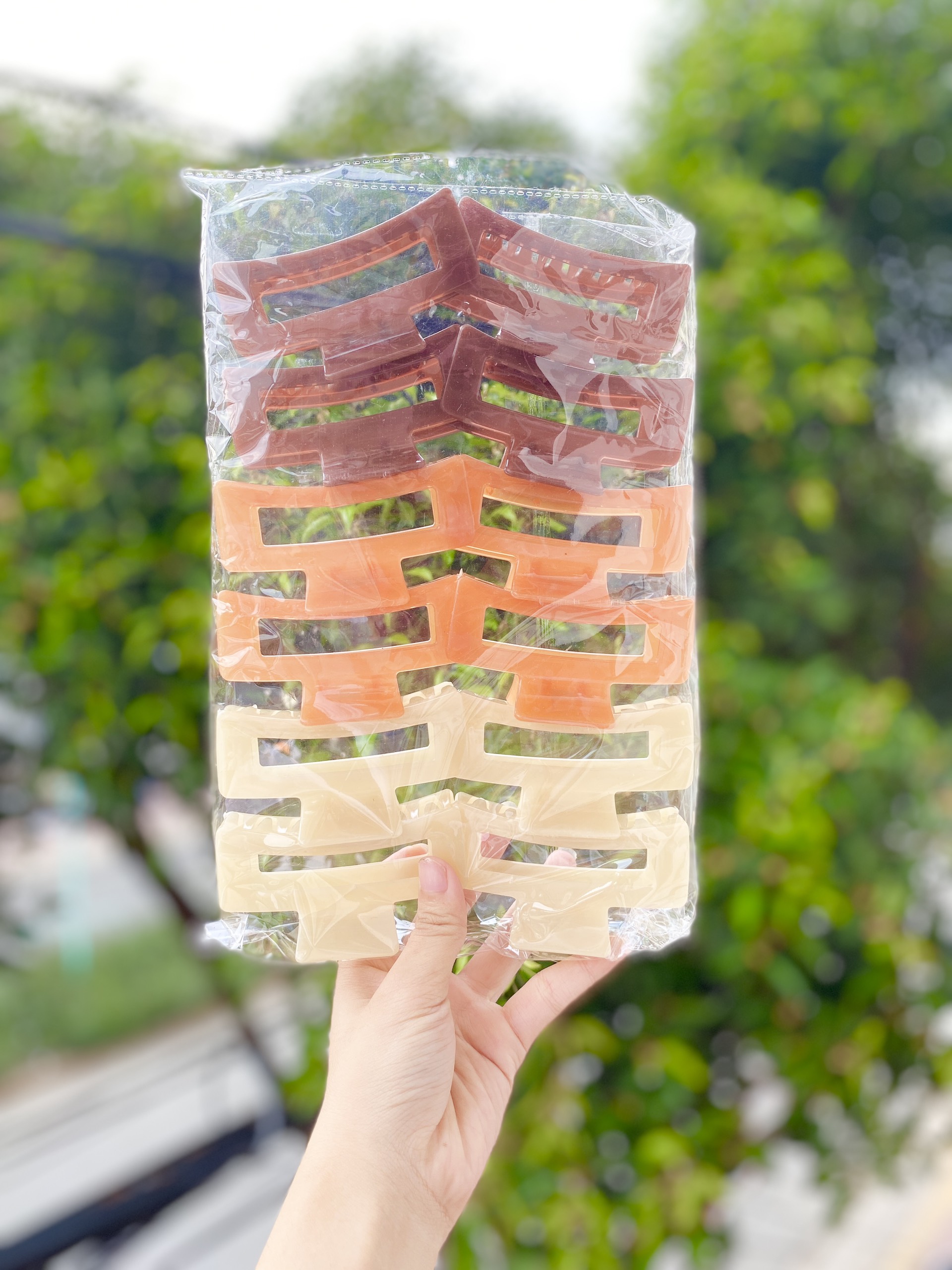 Set 12 Kẹp Vuông Trà Sữa ND0207