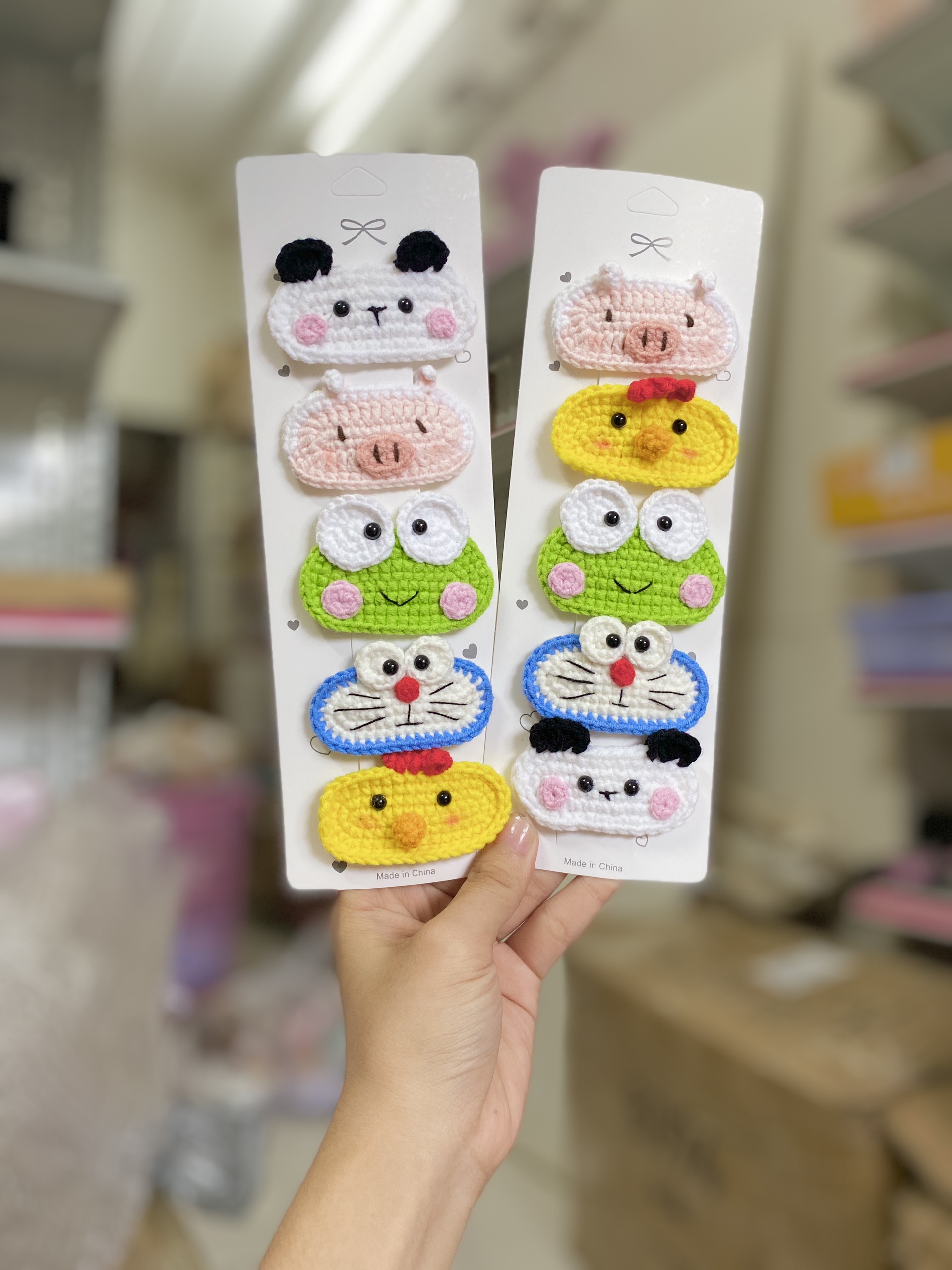 Set 5 Kẹp Mái Hoạt Hình RC0855