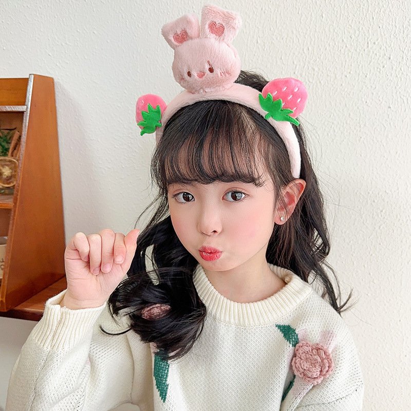 Cài Tóc Thỏ Dâu ND0240