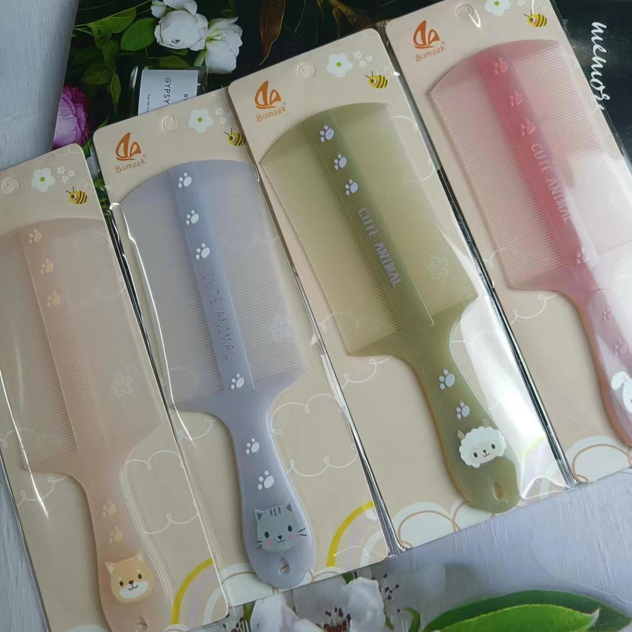 Set 10 Kẹp Nơ Màu N60