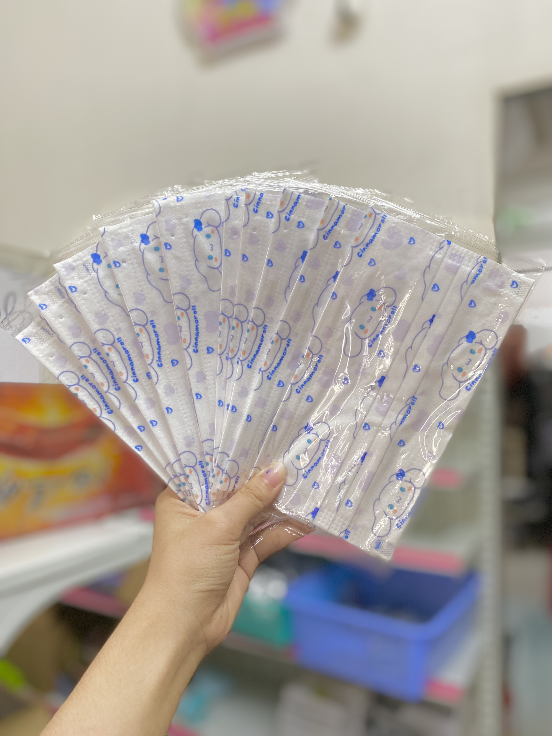 Set 10 Khẩu Trang K95 Hoạt Hình RC02894