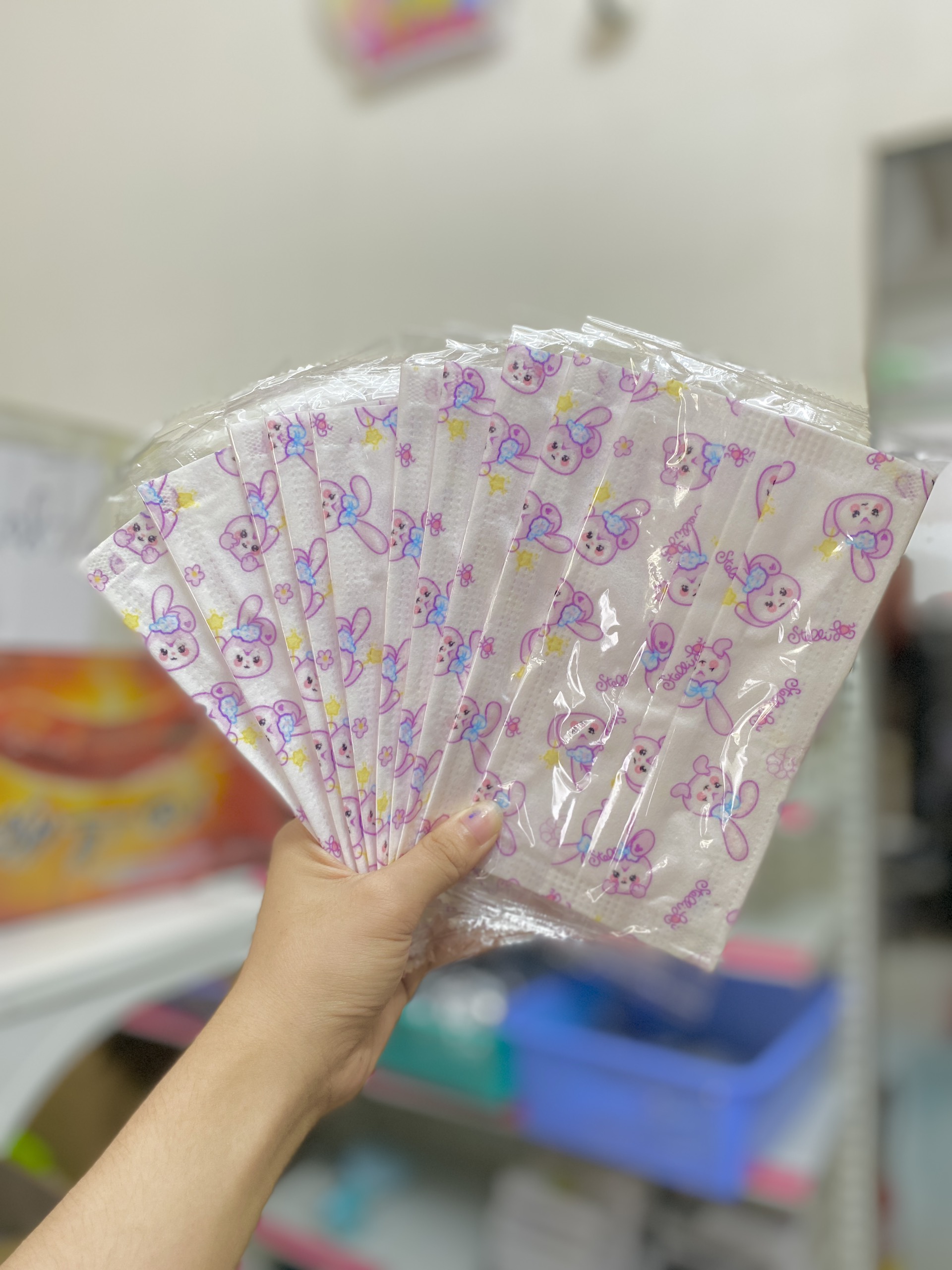 Set 10 Khẩu Trang K95 Hoạt Hình RC02894