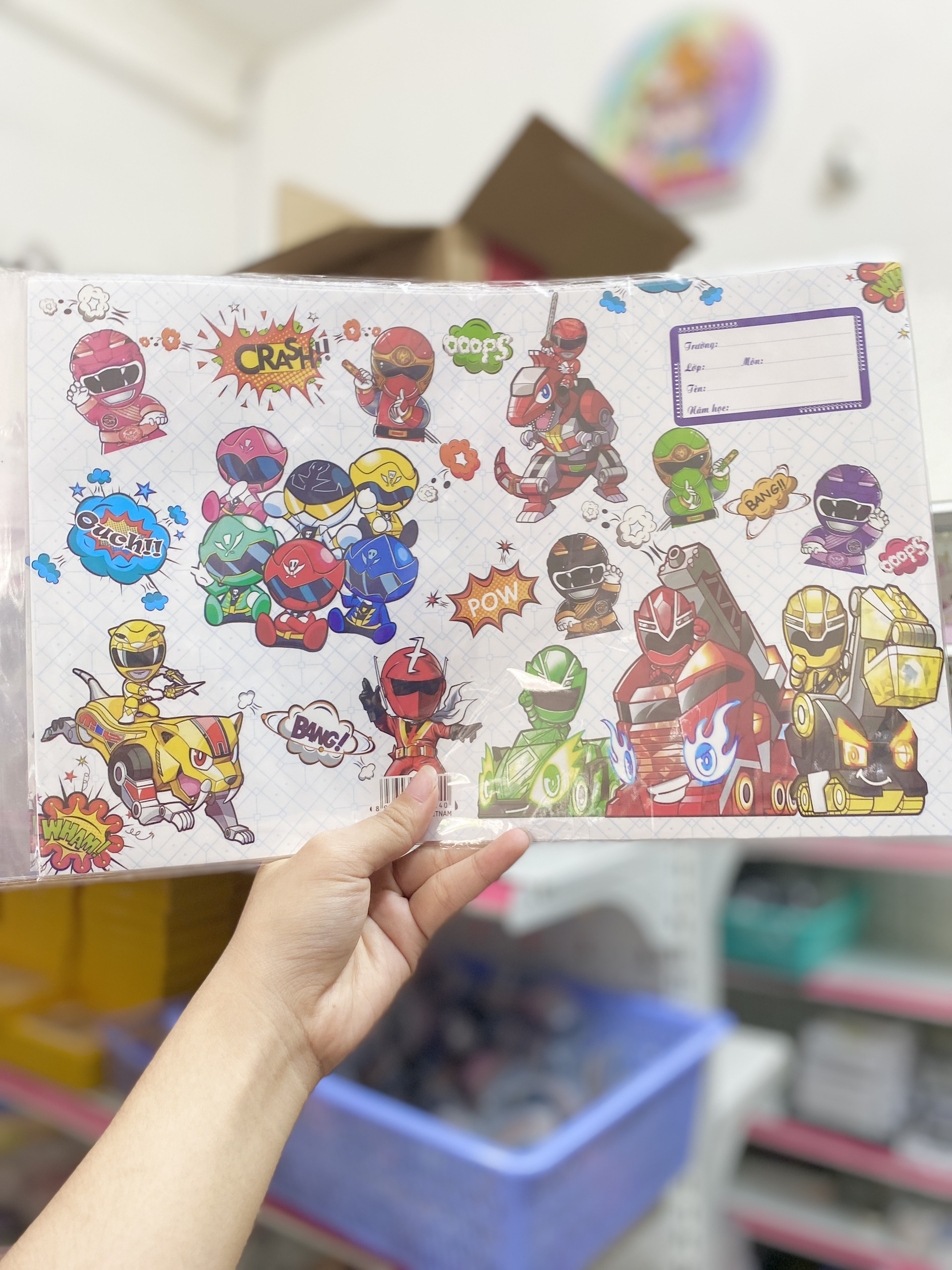 Sấp Bìa Bao Tập ND10