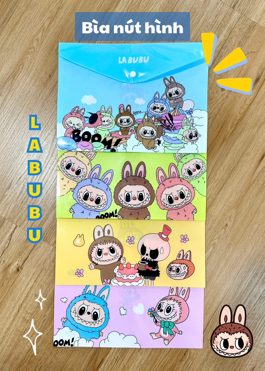 Bìa Nút Labubu
