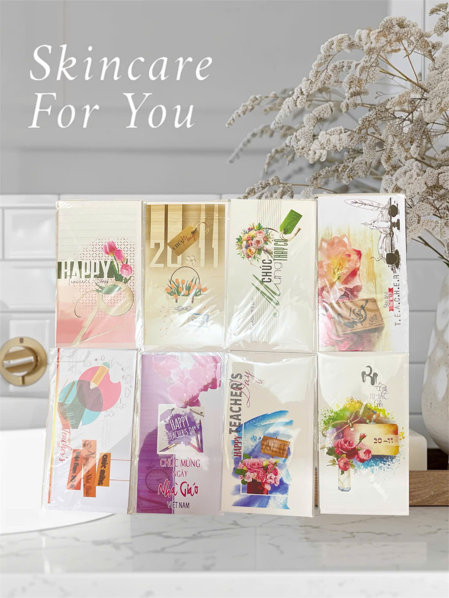 Set 10 Thiệp 20/11 Trung N38