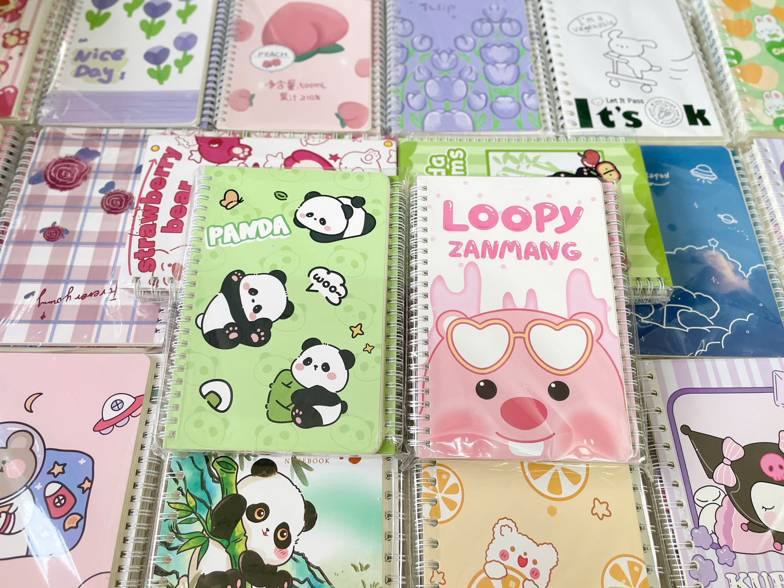 Lốc 4 Sổ Lò Xo A5 Nhiều Mẫu ND01339