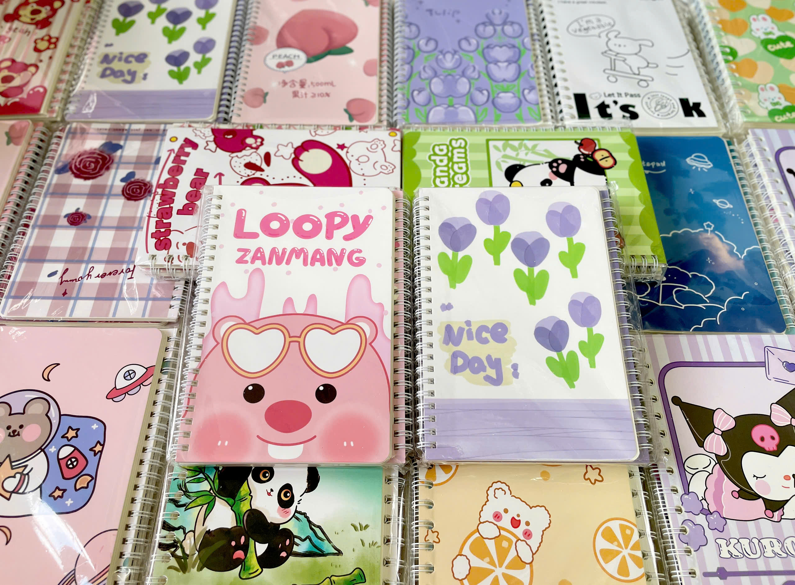 Lốc 4 Sổ Lò Xo A5 Nhiều Mẫu ND01339