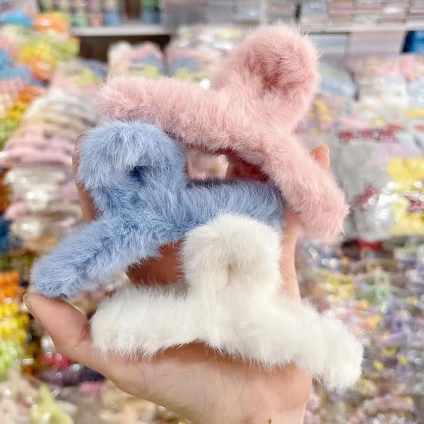 Set 10 Kẹp Lông Trơn RC04778