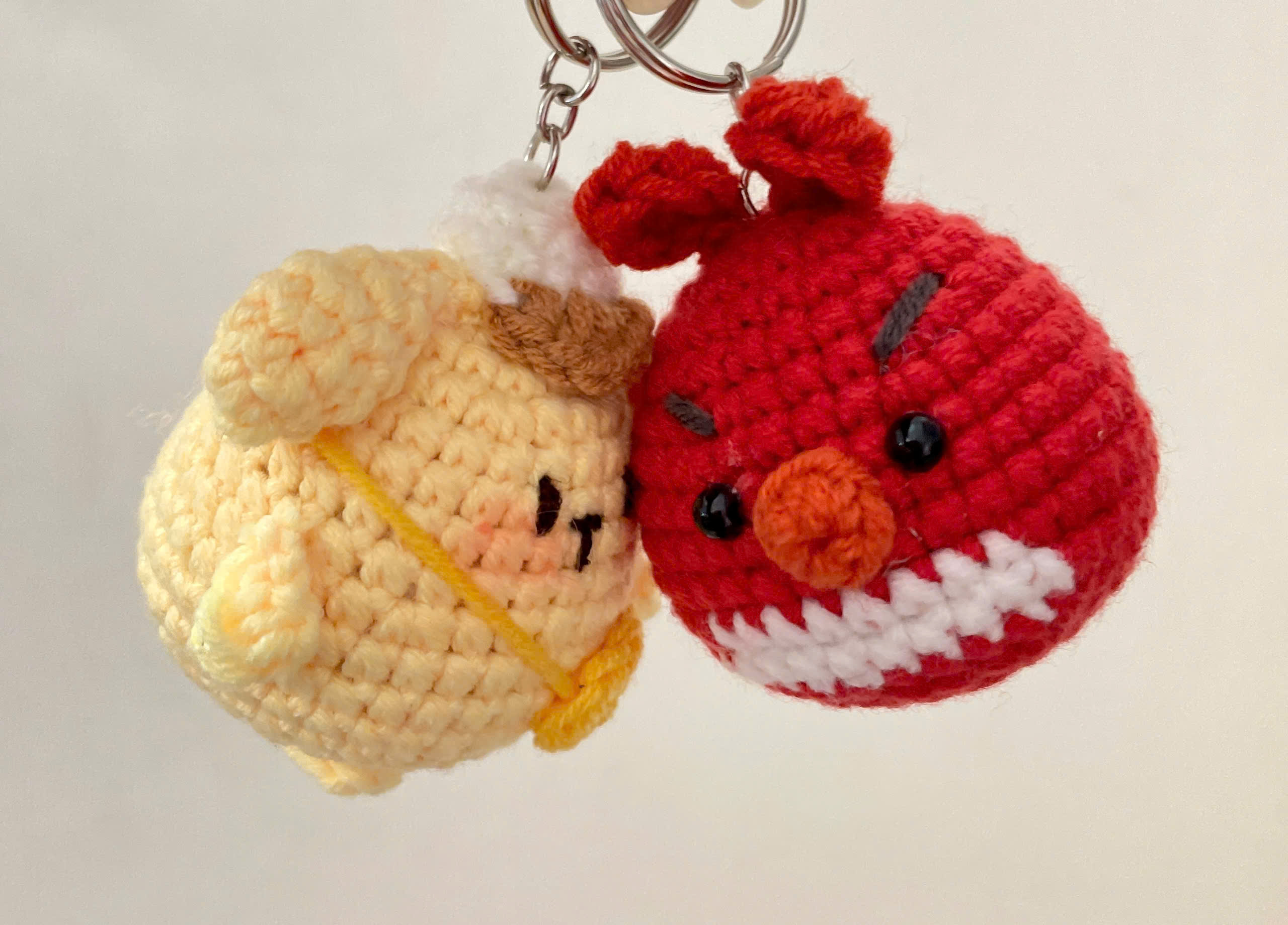 Móc Khoá Len Đan ND0226