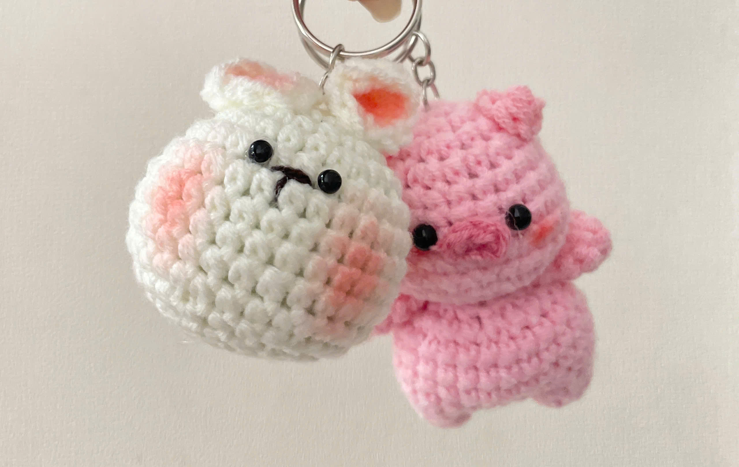 Móc Khoá Len Đan ND0226