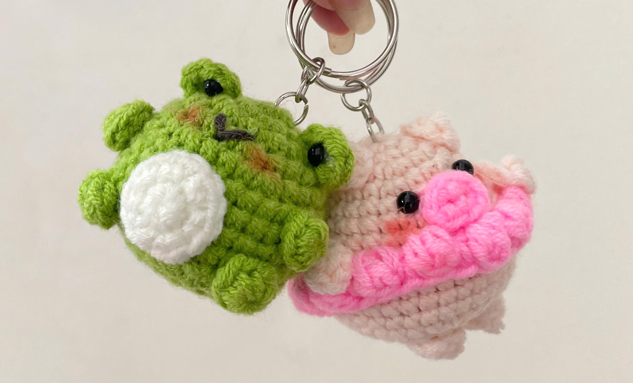 Móc Khoá Len Đan ND0226