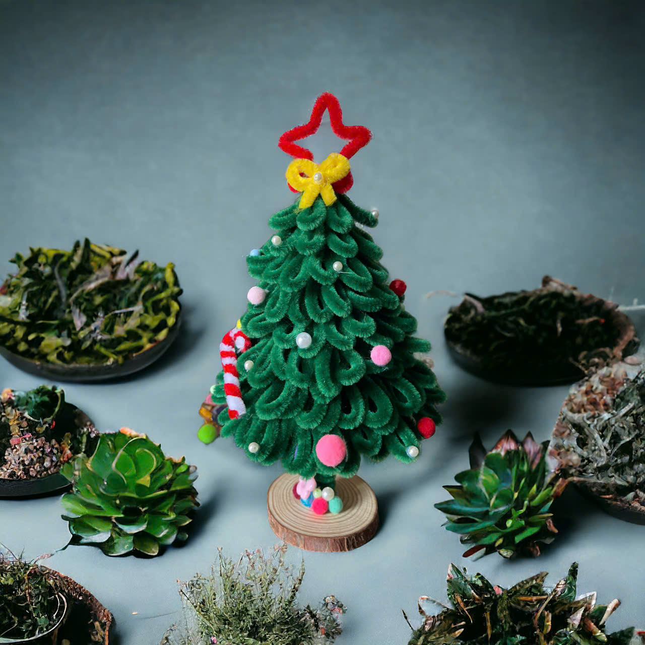 Cây Thông Noel Kẽm Nhung