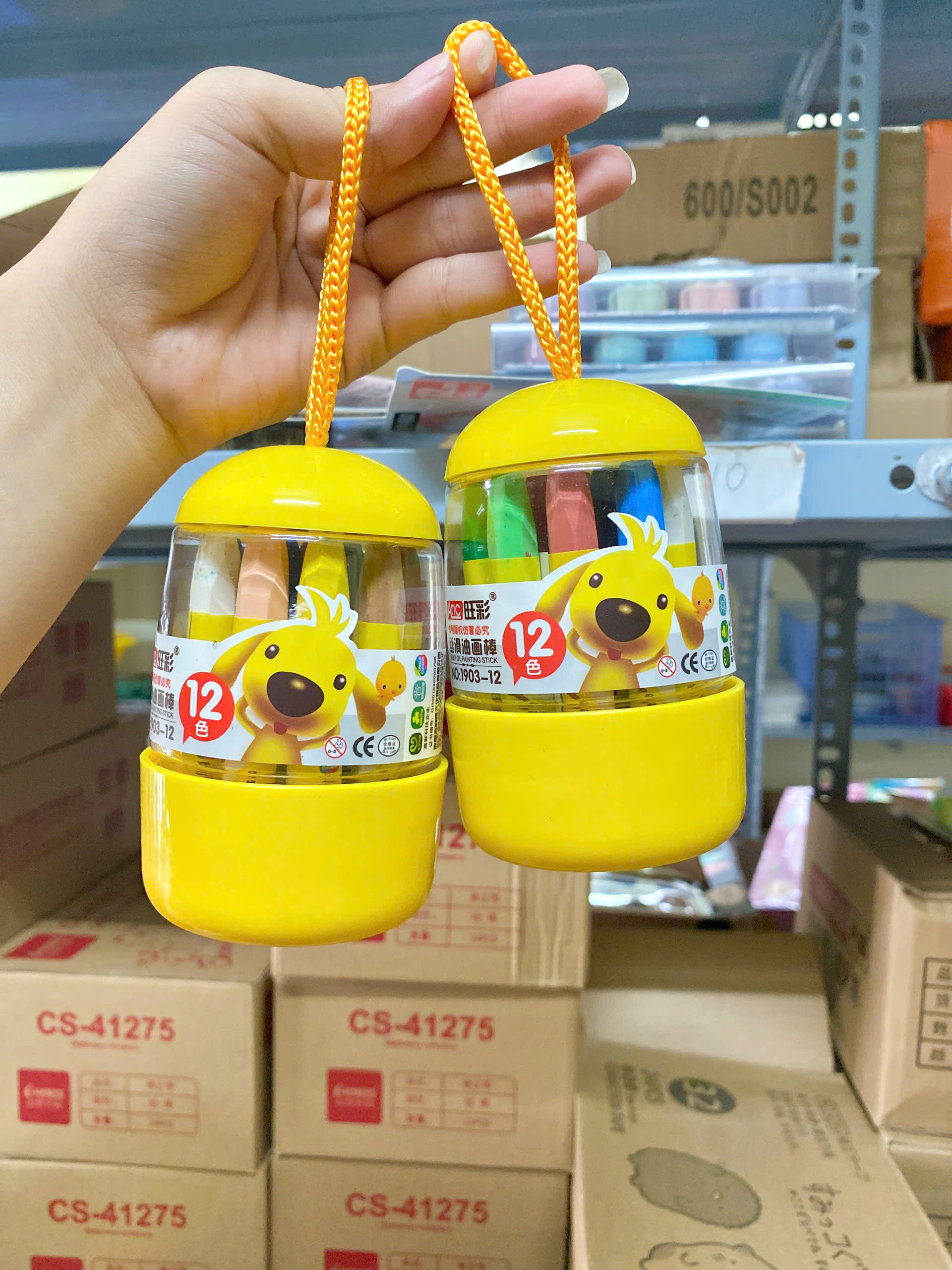 Hộp 12 Màu Sáp Tròn RC1699