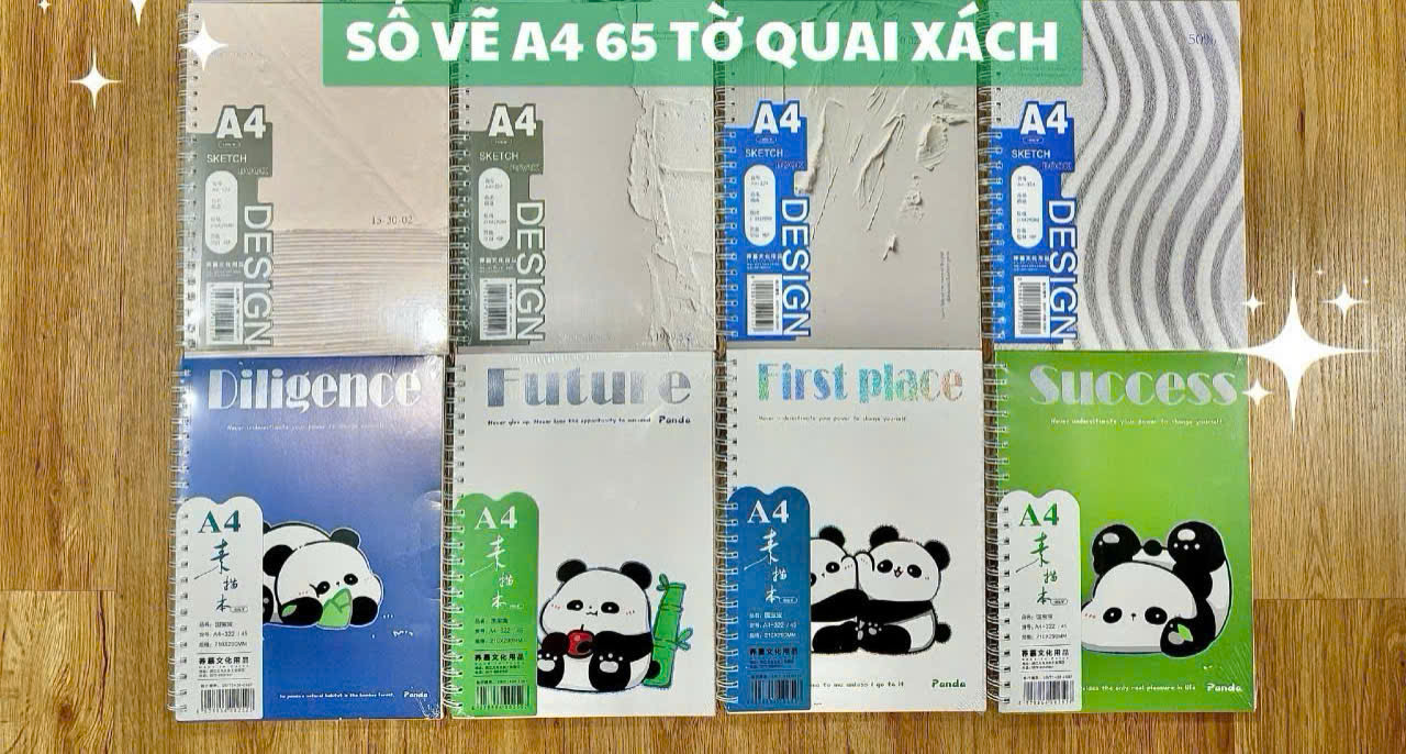 Sổ Vẽ A4 - 45 Tờ Có Quai Ngang  N63