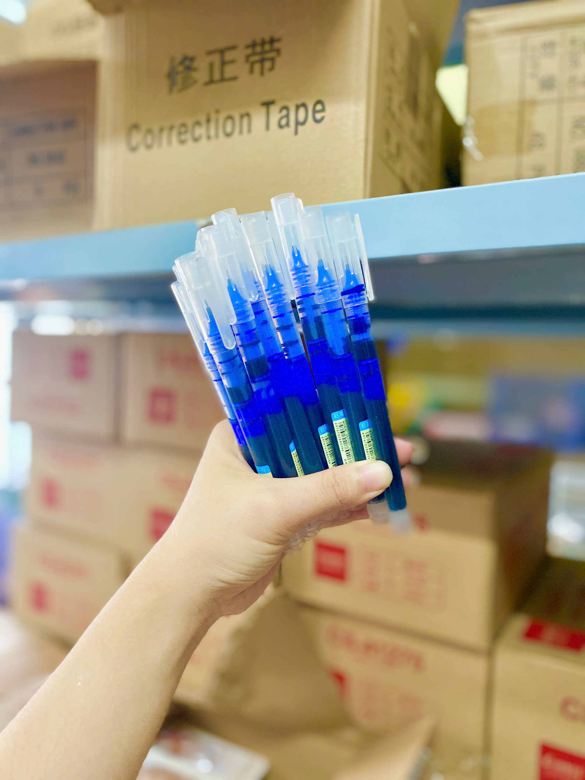 SET 10 Bút Gel Xanh RC02566