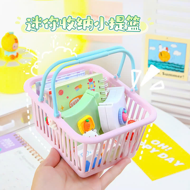 Giỏ Nhựa Charm Vuông Và Tròn  RC03942