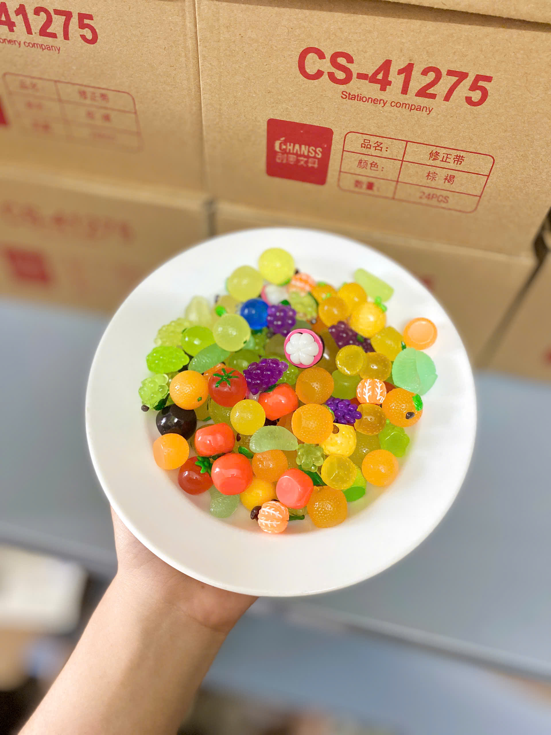 Set 100 Charm Trái Cây RC1526