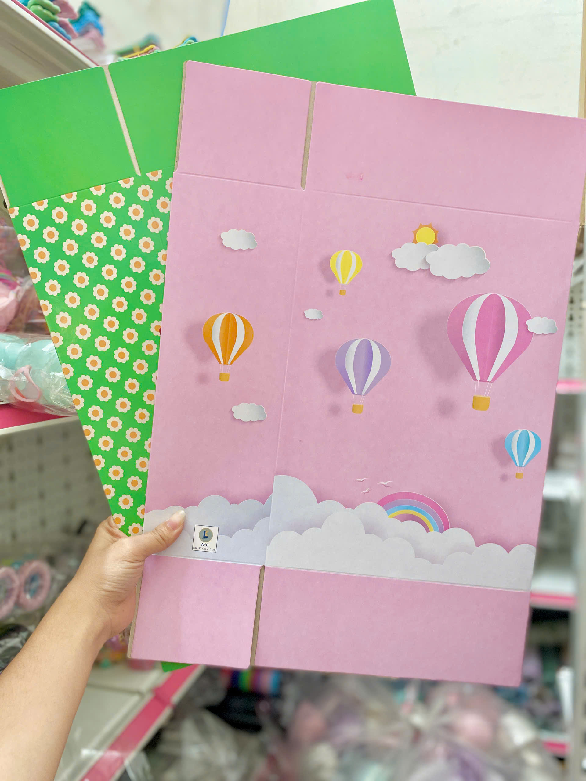 Set 10 Hộp Quà Tự Xếp A10