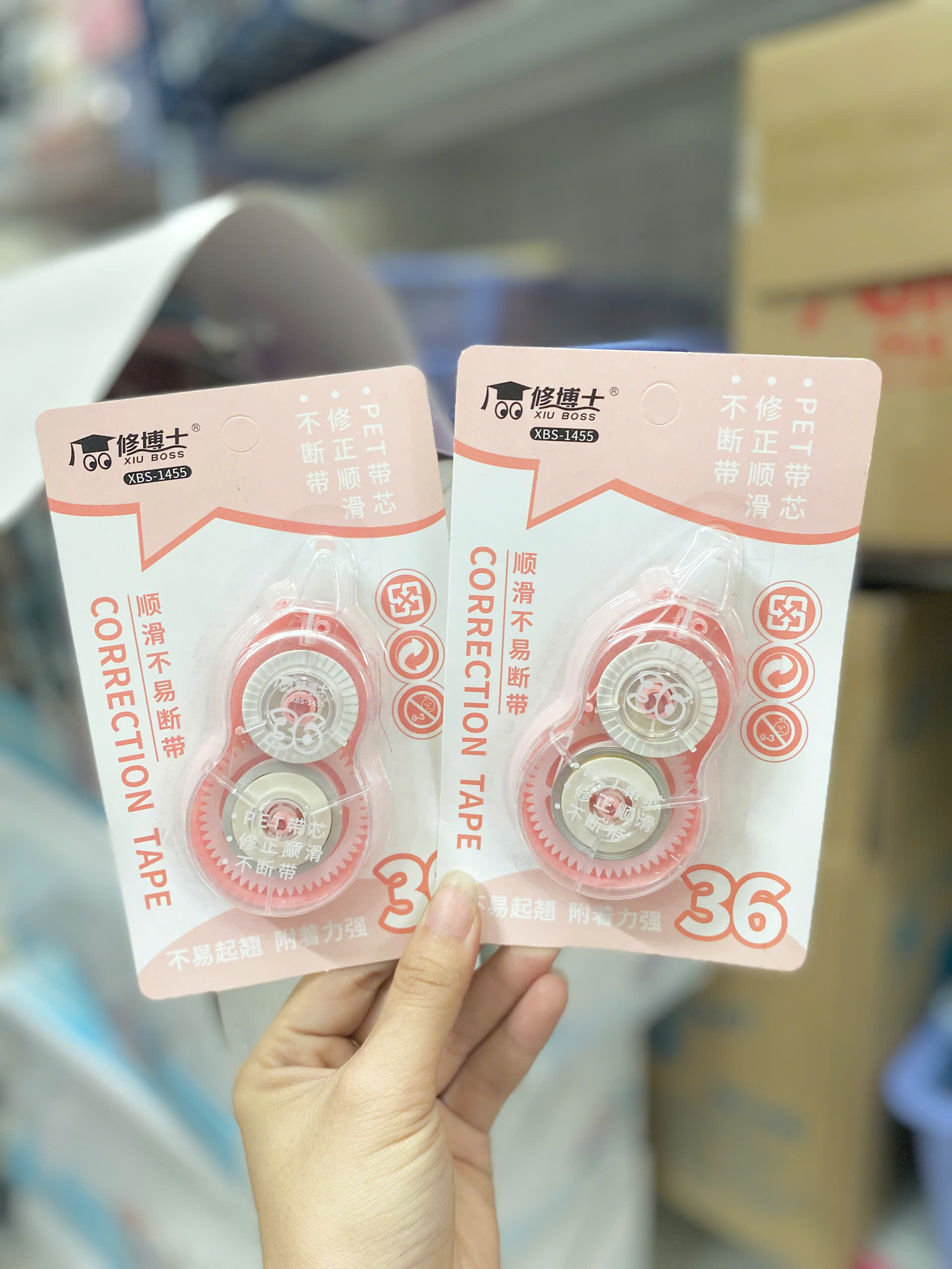 Bút Xóa Kéo Hoạt Hình RC1676