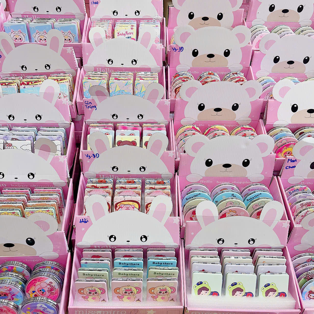 Hộp 12 Gương Chữ Nhật Khô