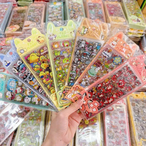 SET 10 Sticker Tai Mèo RC04371