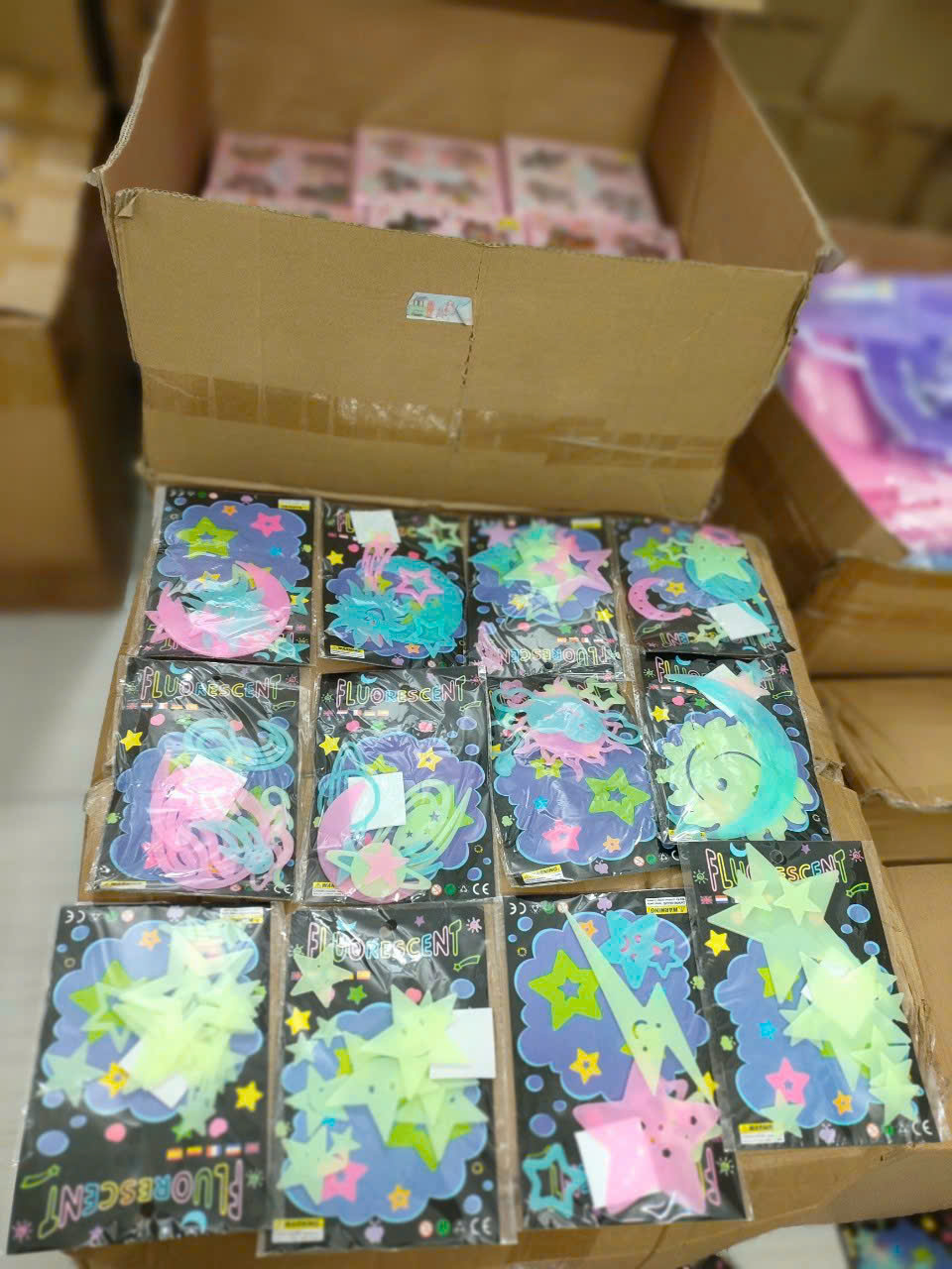 SaO, Bông Tuyết Dạ Quang Dán Tường