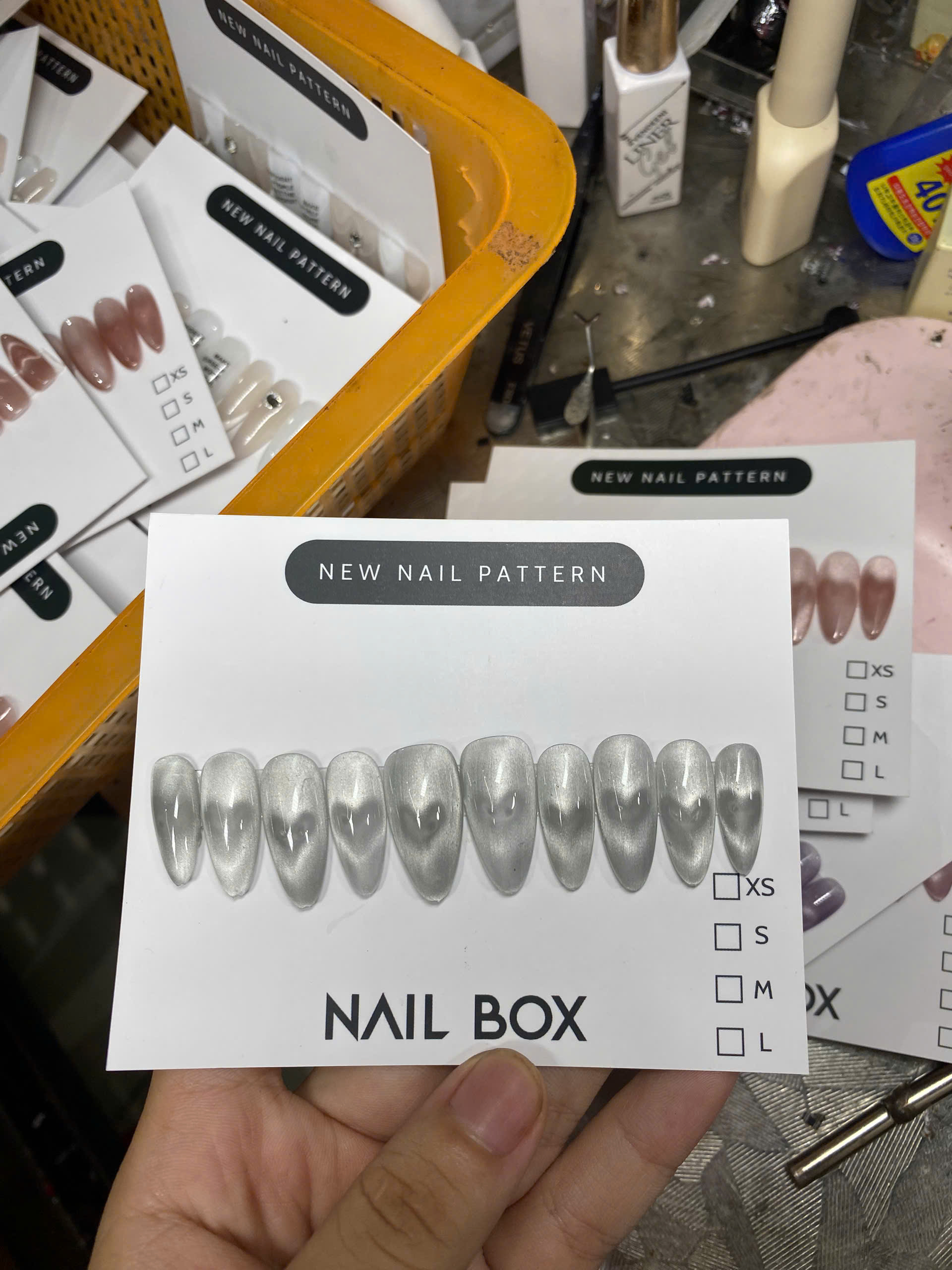 Nail Mắt Mèo Tim Thỏ