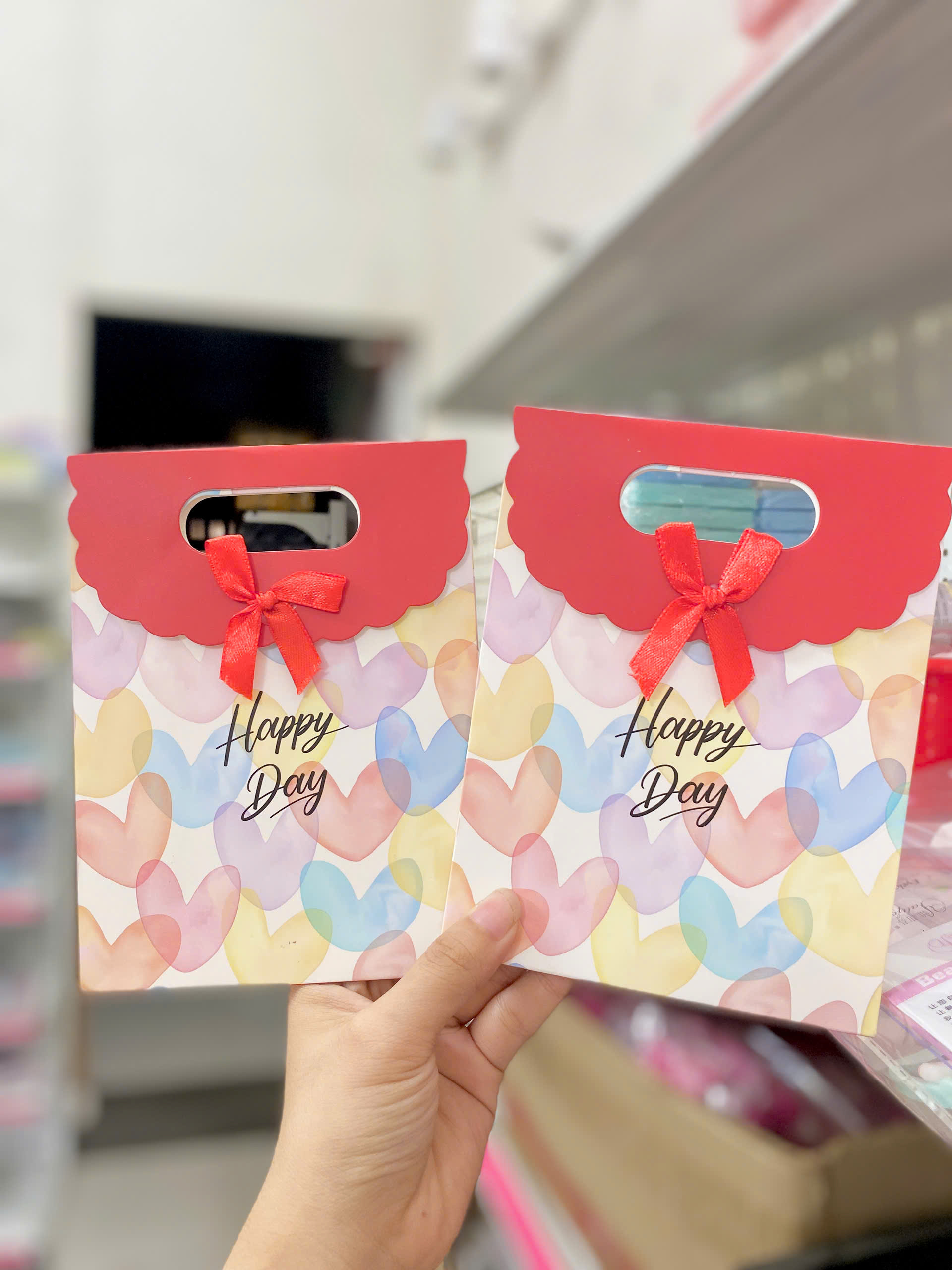 Túi Qùa Có Nắp Mini 12.5*16.5*6cm