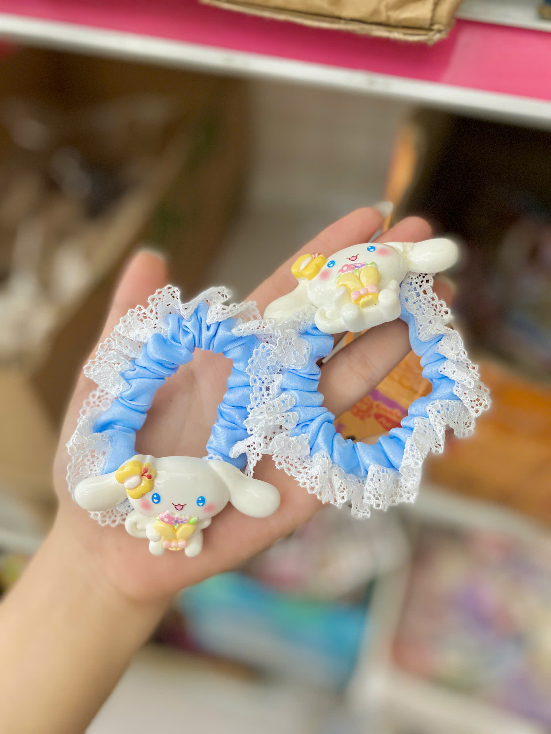 Cột Tóc Ren Charm RC974