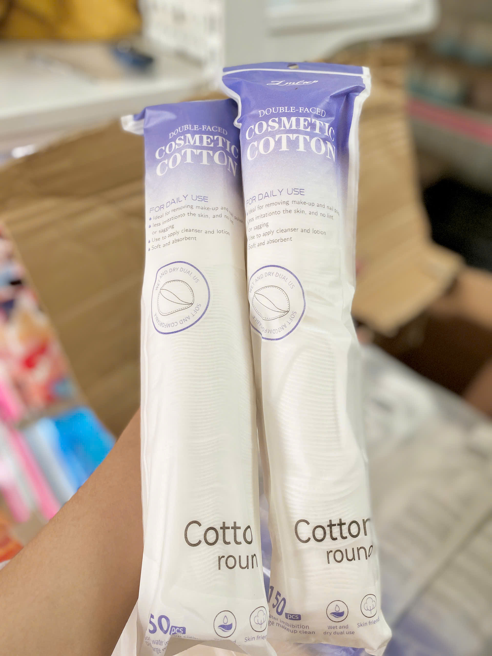 Bông Tẩy Trang Cotton