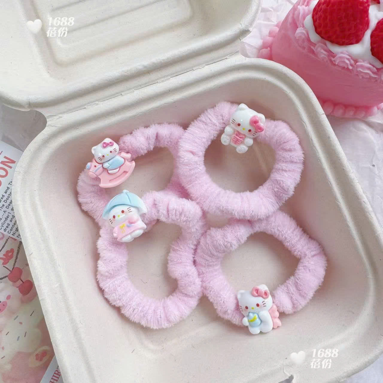 Cột Tóc Charm Kitty