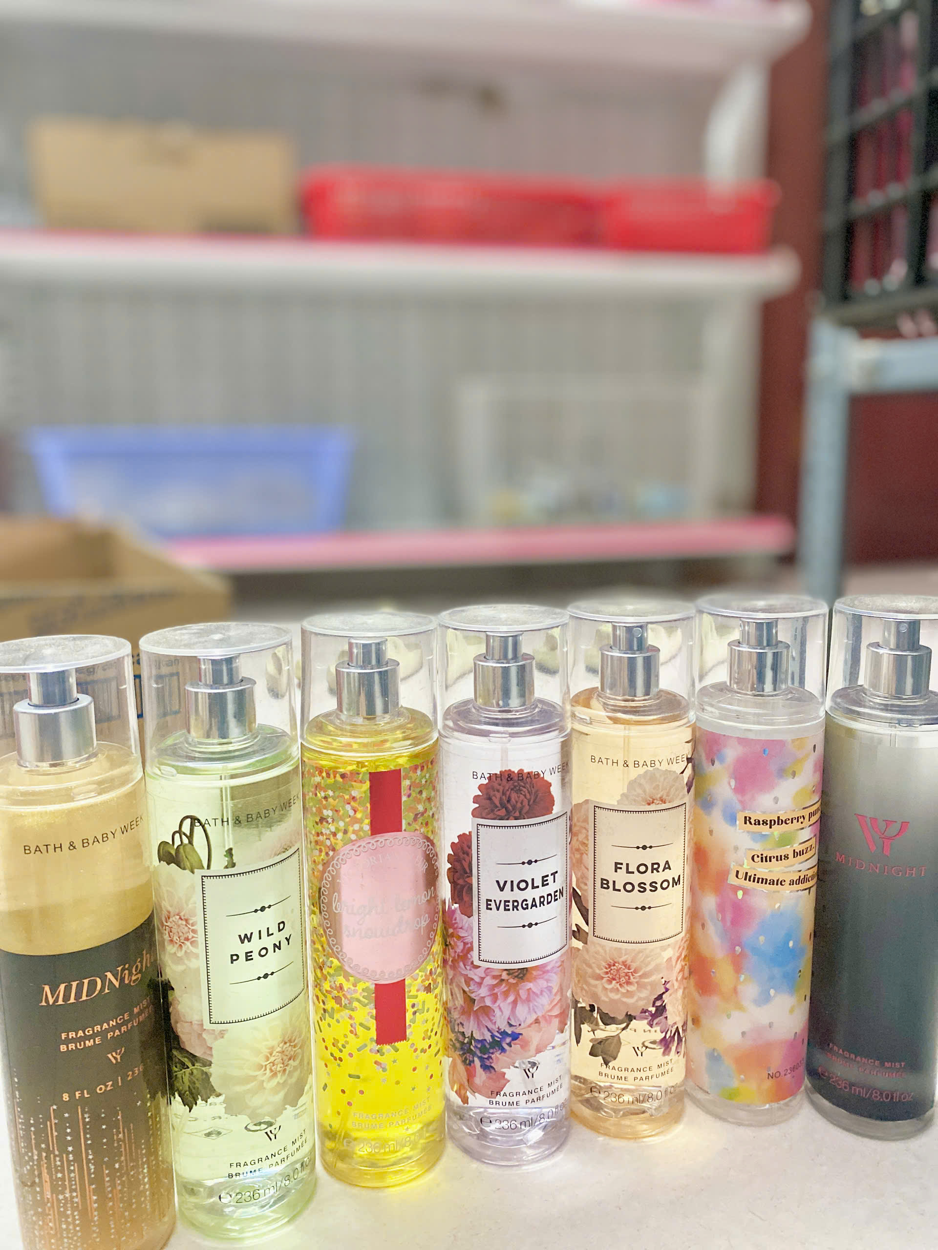 Body Mist Nội Địa Trung Chai 236ml