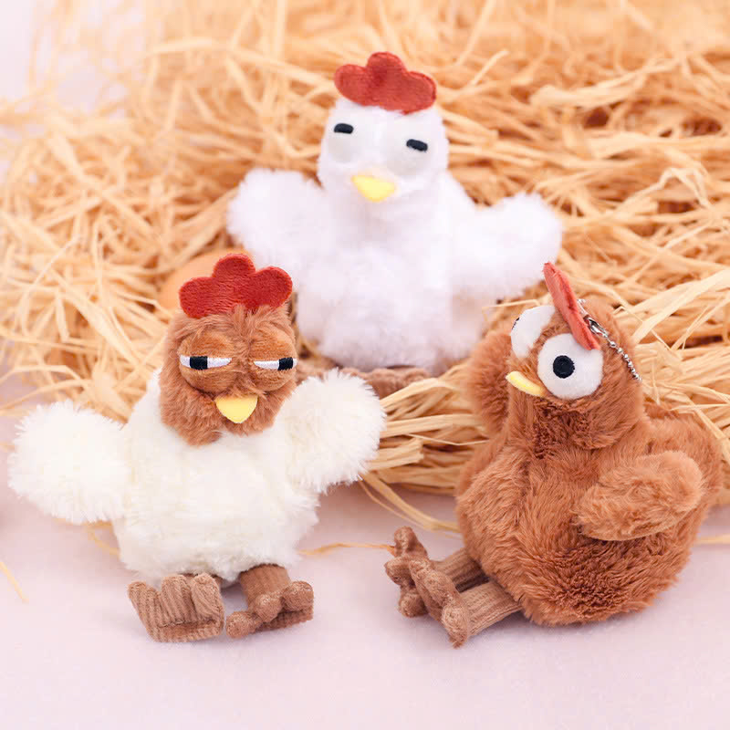 Móc Khóa Bông Gà Đẻ Trứng RC1449
