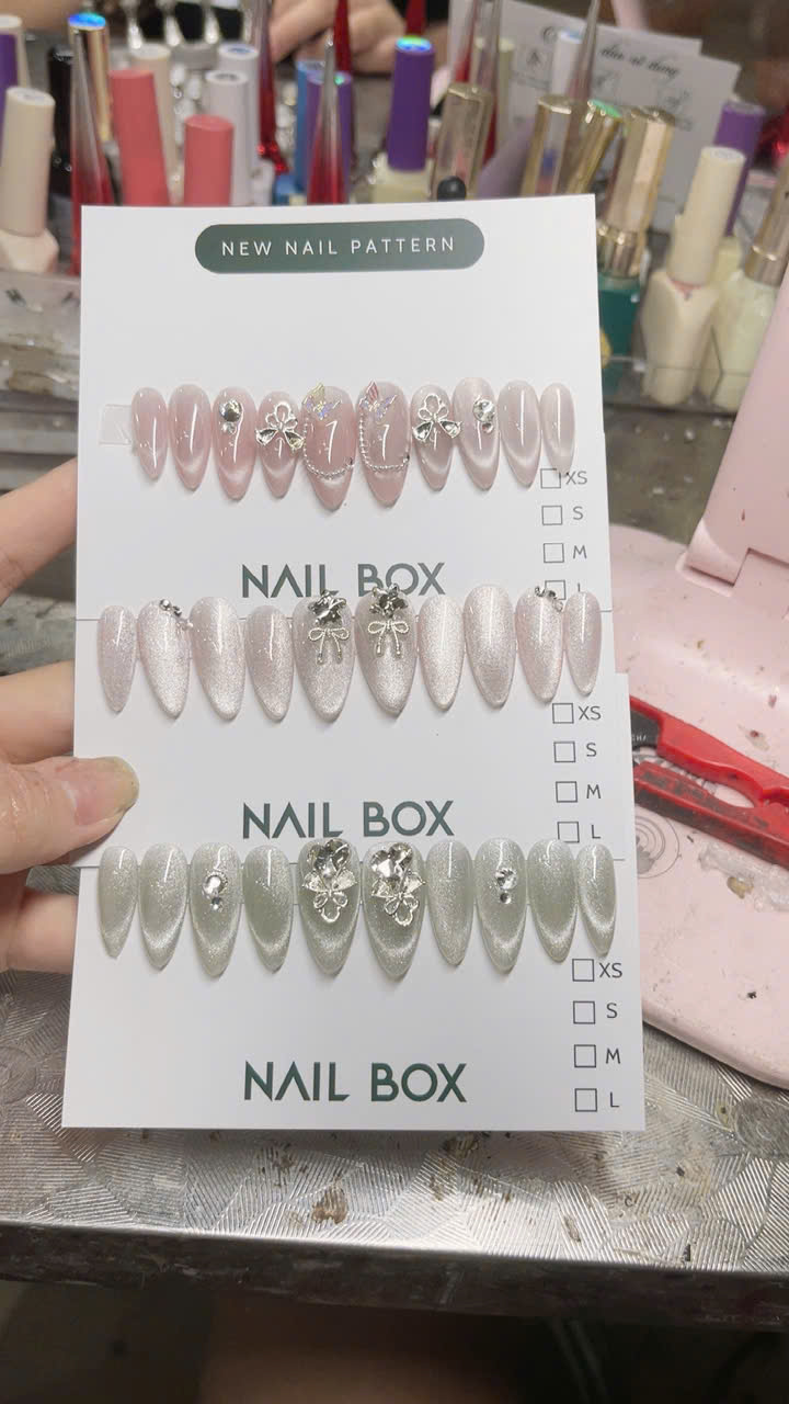 Nail Box Tay Kèm Keo Dũa ND99