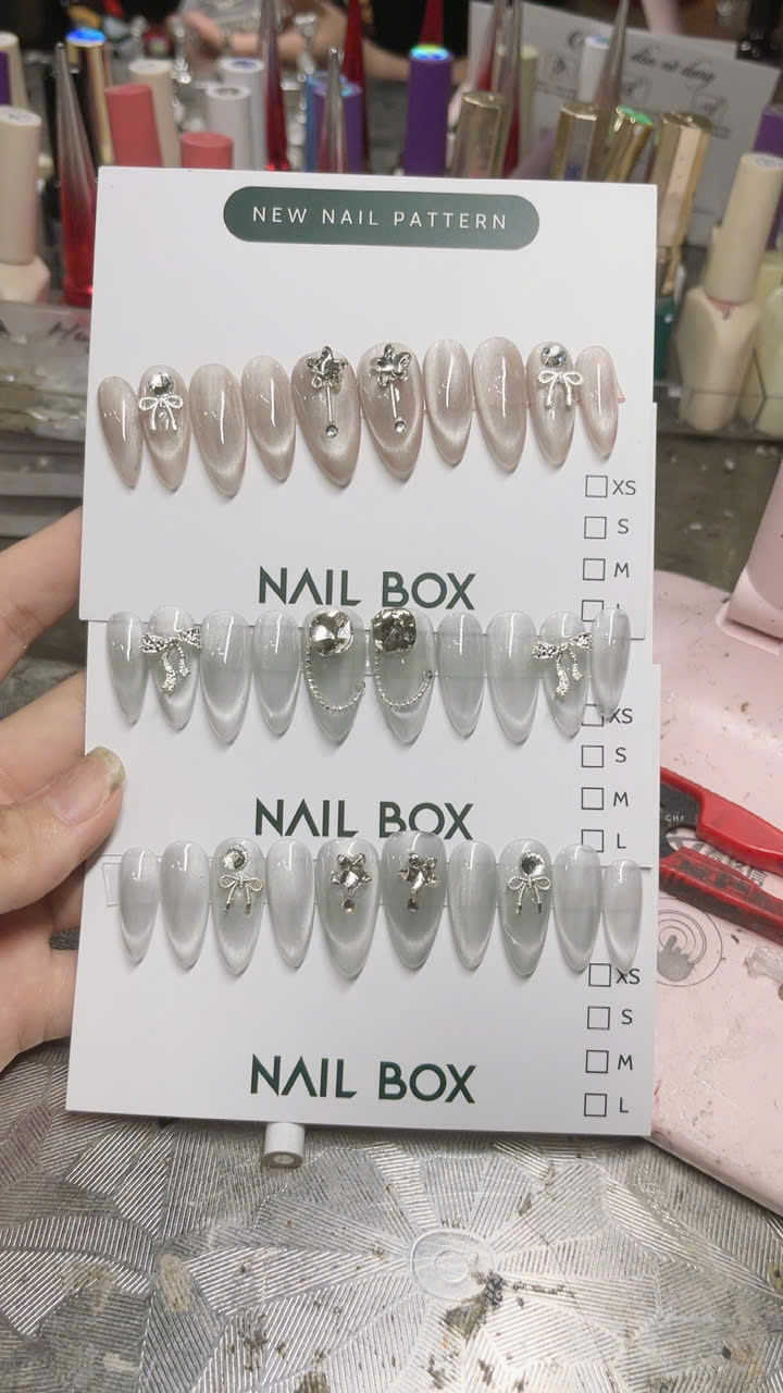 Nail Box Tay Kèm Keo Dũa ND99